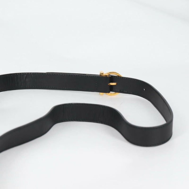 【日本直送】Salvatore Ferragamo Gancini 單肩包 藤條 黑金 正品 141501V-13