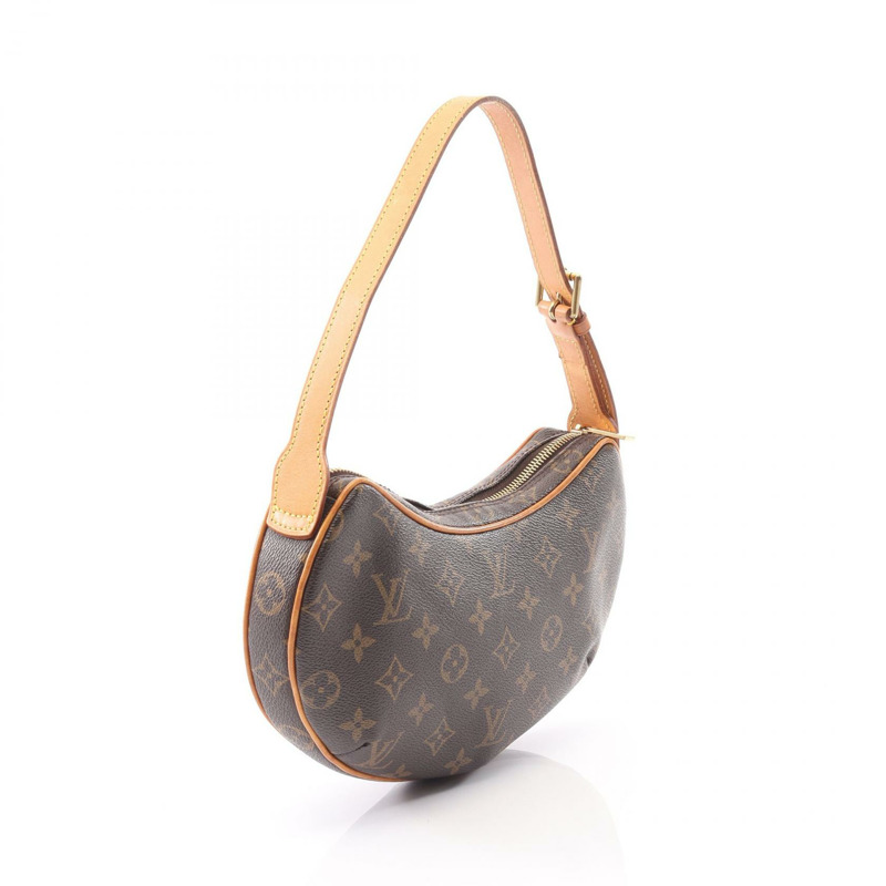 路易威登 Pochette 羊角麵包單肩包 M51510 Monogram 帆布皮革 LV-1