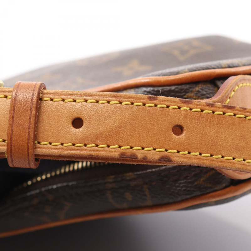 路易威登 Pochette 羊角麵包單肩包 M51510 Monogram 帆布皮革 LV-7