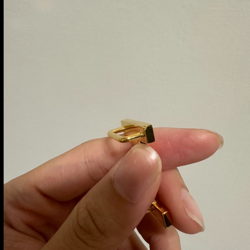 Hermes 皮帶 70cm 金棕 黑 配金扣 二手用一次-17