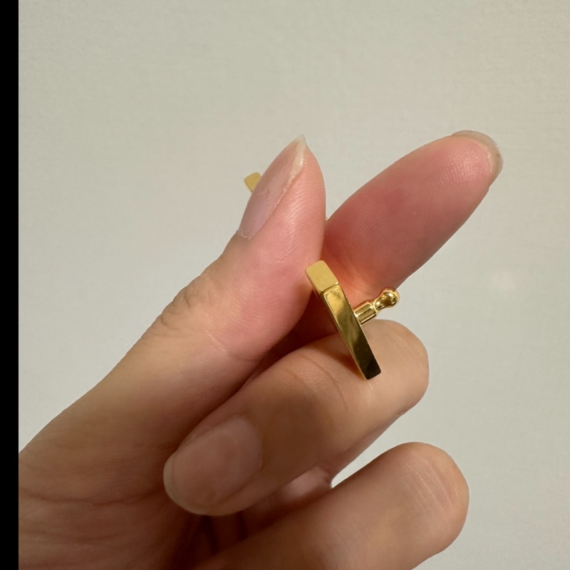 Hermes 皮帶 70cm 金棕 黑 配金扣 二手用一次-33
