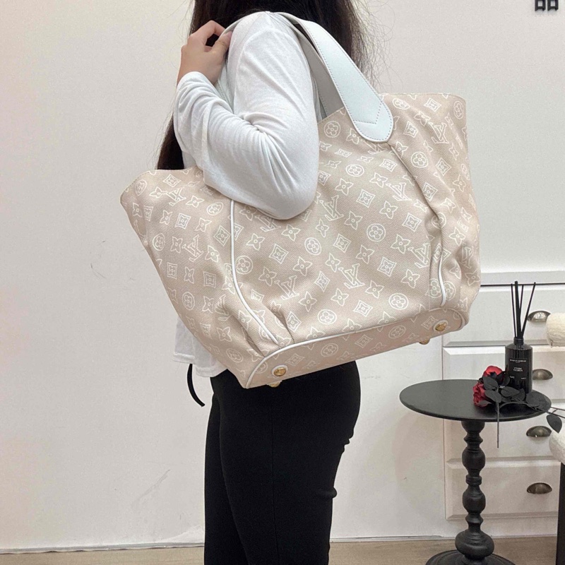 LV Cabas Ipanema PM粉色-2