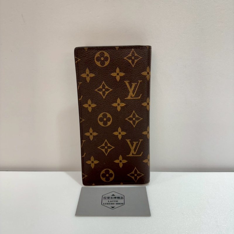 LV 對開 長夾/皮夾 M66540 85成新-1