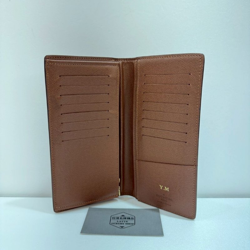 LV 對開 長夾/皮夾 M66540 85成新-2