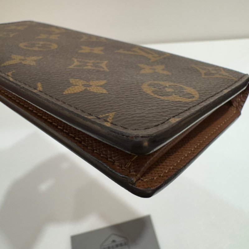 LV 對開 長夾/皮夾 M66540 85成新-10