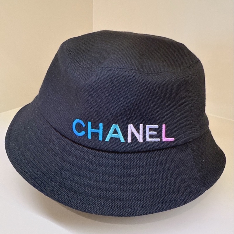 CHANEL 漸變色漁夫帽 L-0