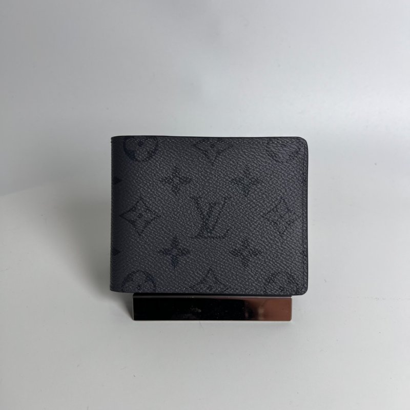 LV M80906/晶片款 Slender對開短夾-0