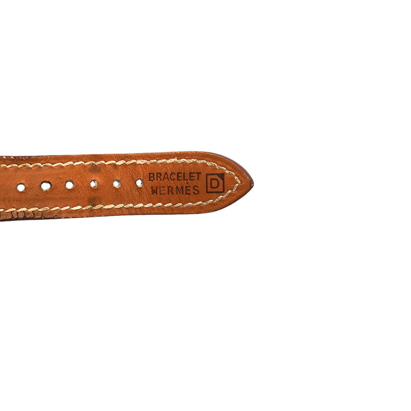 Hermès Arne HA3 210 女士日期白色石英腕錶-5