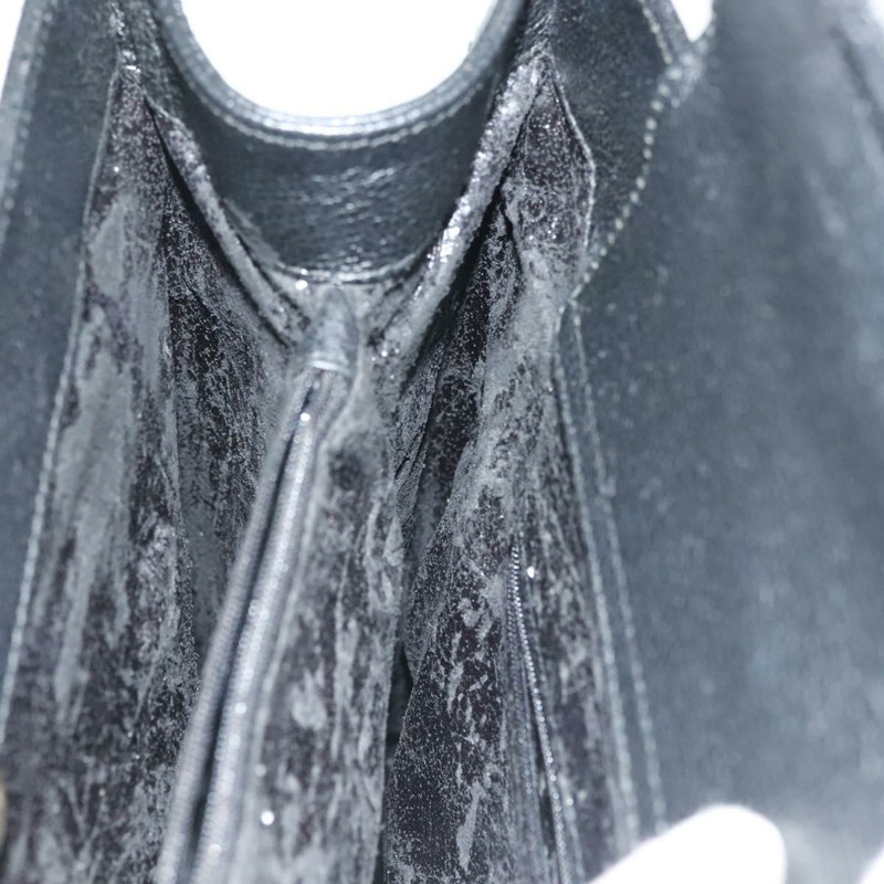 【日本直送】GUCCI 竹節手提包 絨面革 黑色 金色 002 1186 0260 正品 ep10379-19