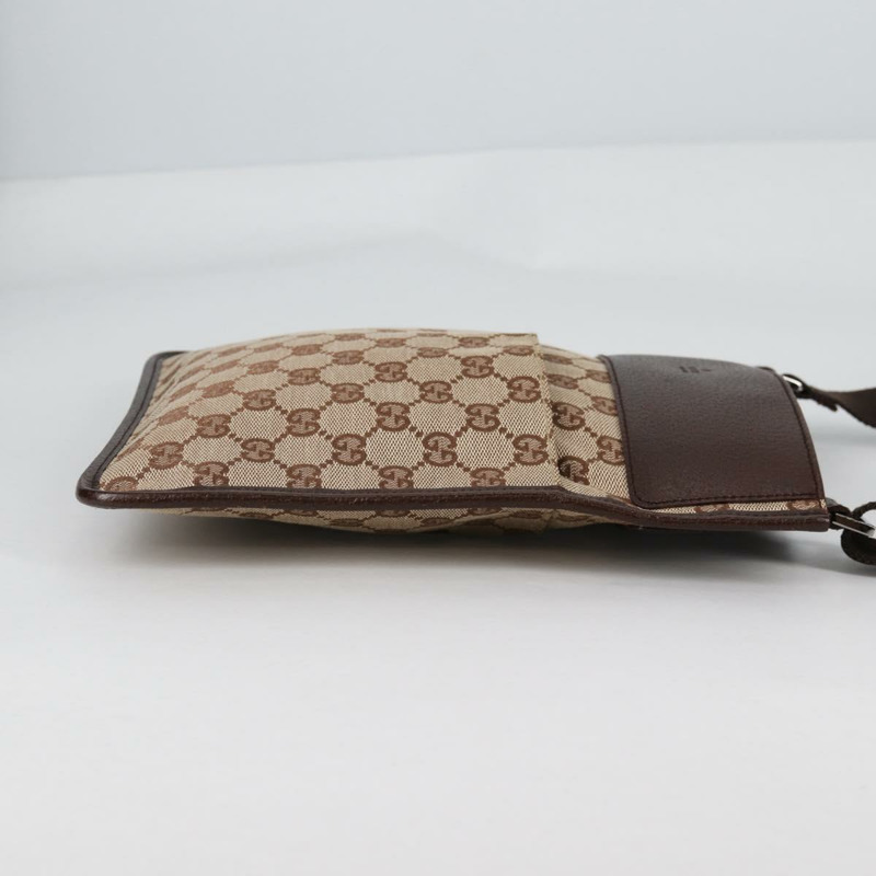 【日本直送】GUCCI GG 帆布肩背包 米色銀色 27639 正品 yk19324V-4