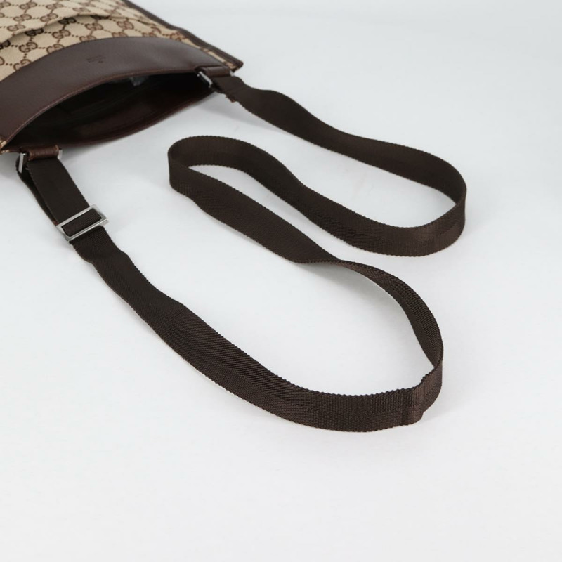 【日本直送】GUCCI GG 帆布肩背包 米色銀色 27639 正品 yk19324V-7