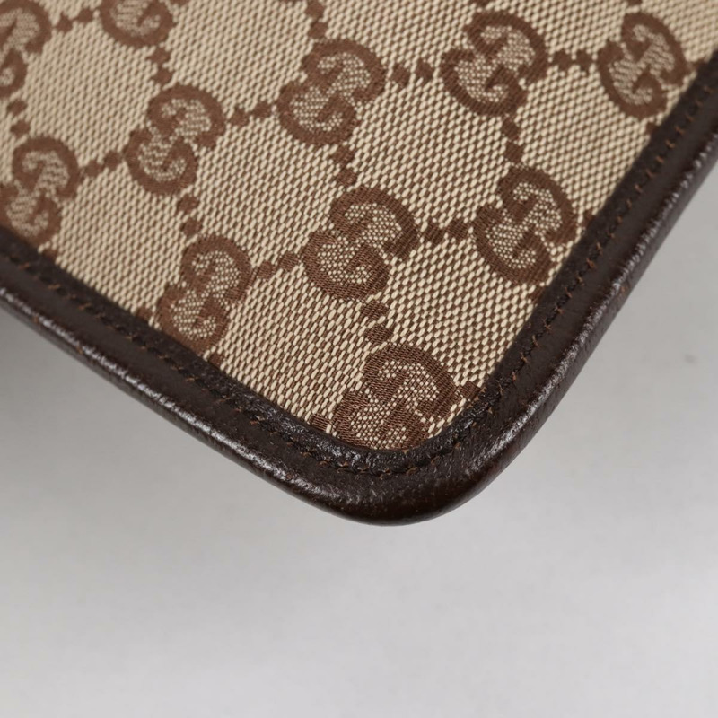 【日本直送】GUCCI GG 帆布肩背包 米色銀色 27639 正品 yk19324V-16