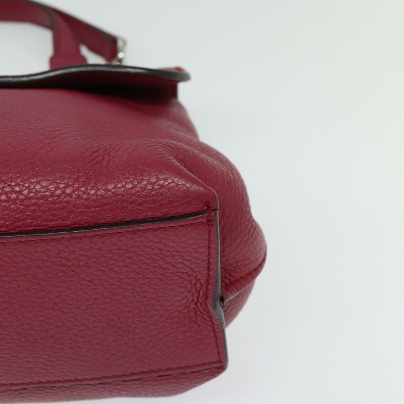 【日本直送】GUCCI 竹節日常手提包 皮革 兩用 粉紅色 銀色 370831 正品 BA5180-16