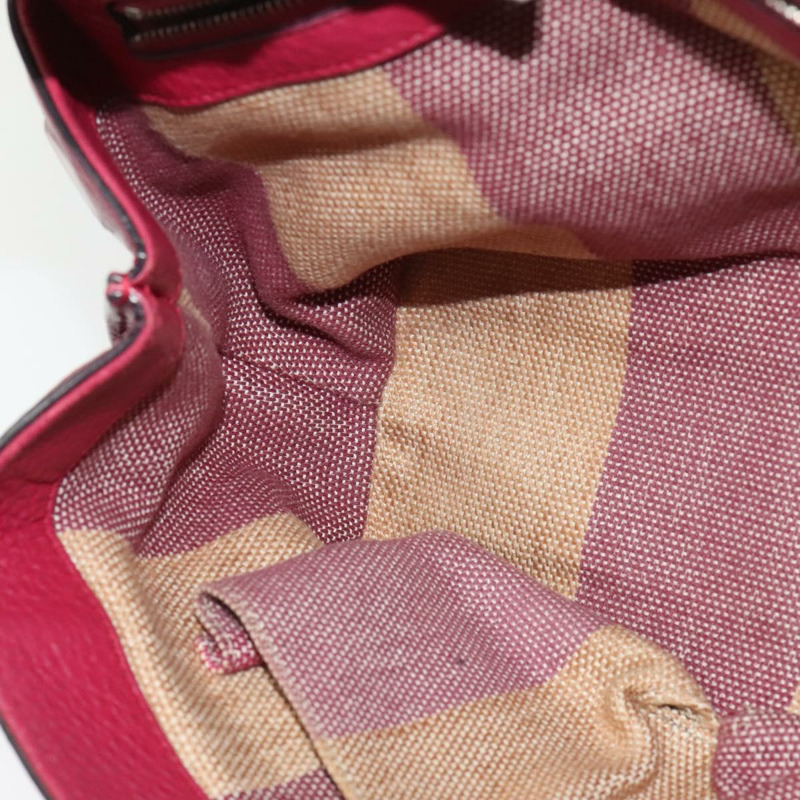 【日本直送】GUCCI 竹節日常手提包 皮革 兩用 粉紅色 銀色 370831 正品 BA5180-19