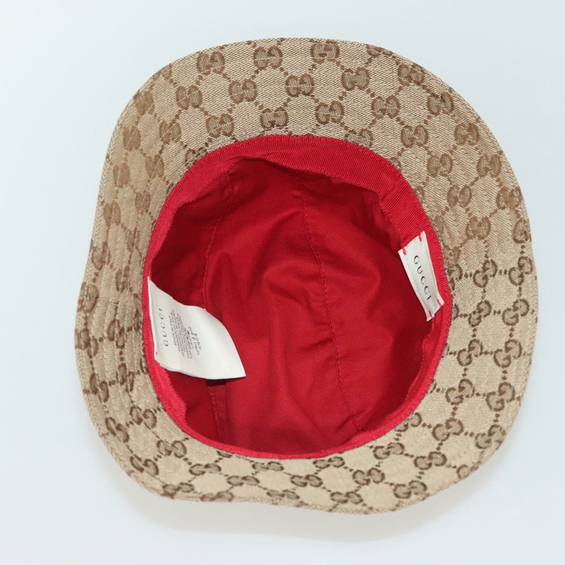 【日本直送】GUCCI GG 帆布織帶雪莉線帽 M 米色紅綠 411790 正品 yk19494-6