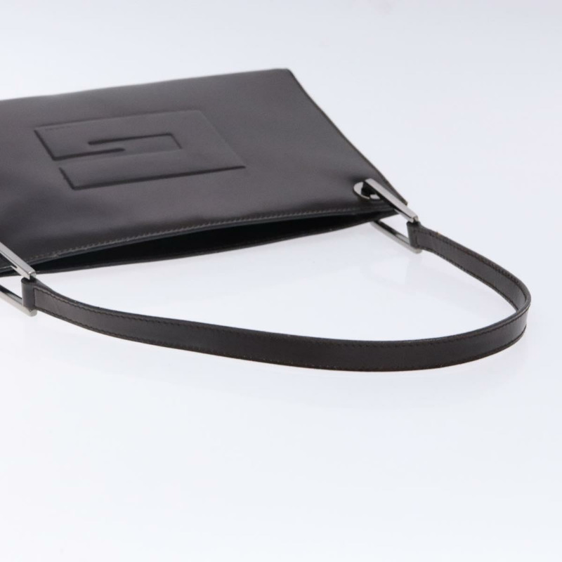 【日本直送】GUCCI 漆皮肩背包 棕色 銀色 001 3034 1705 正品 ep10769-6