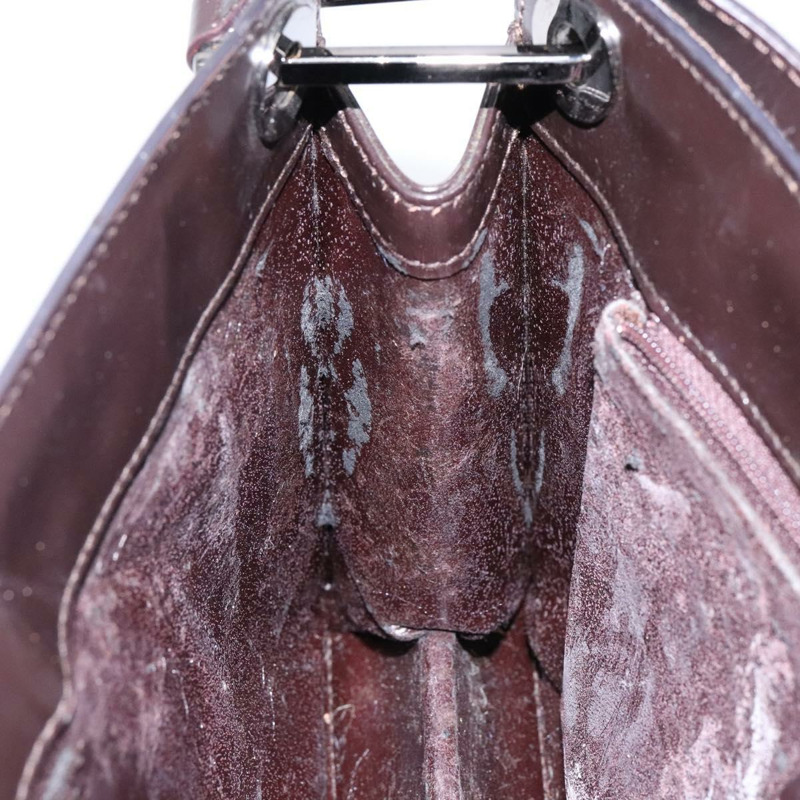 【日本直送】GUCCI 漆皮肩背包 棕色 銀色 001 3034 1705 正品 ep10769-19