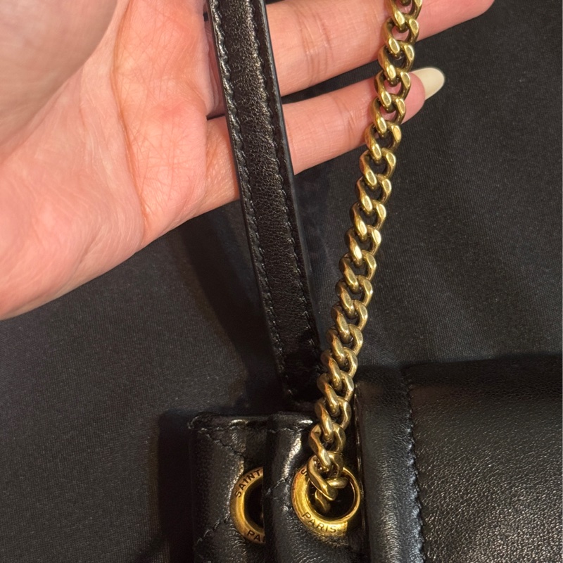 YSL Nolita 小羊皮肩背包-4