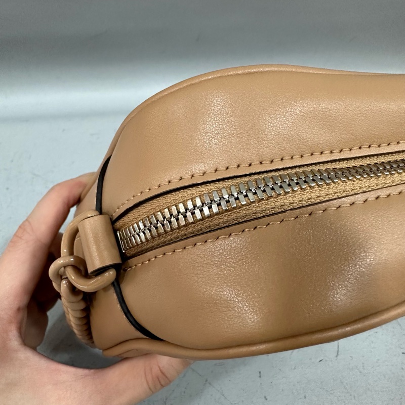 Gucci 447632 奶茶色牛皮marmont GG 相機包-19