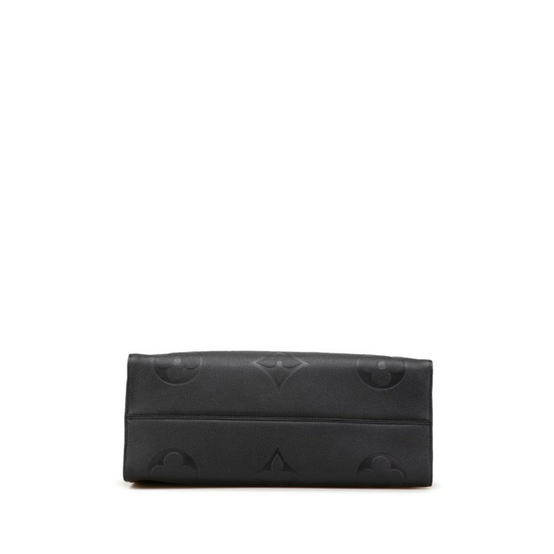 Louis Vuitton Monogram Empreinte On the Go GM 手提包/單肩包,兩用,M44925,Noir 黑色皮革,女款,LOUIS VUITTON-2