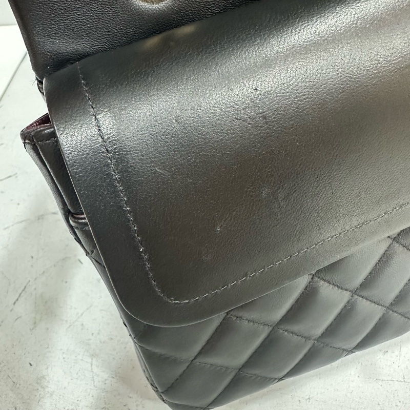 Chanel A01112 黑羊皮金釦 Coco CF 25-41