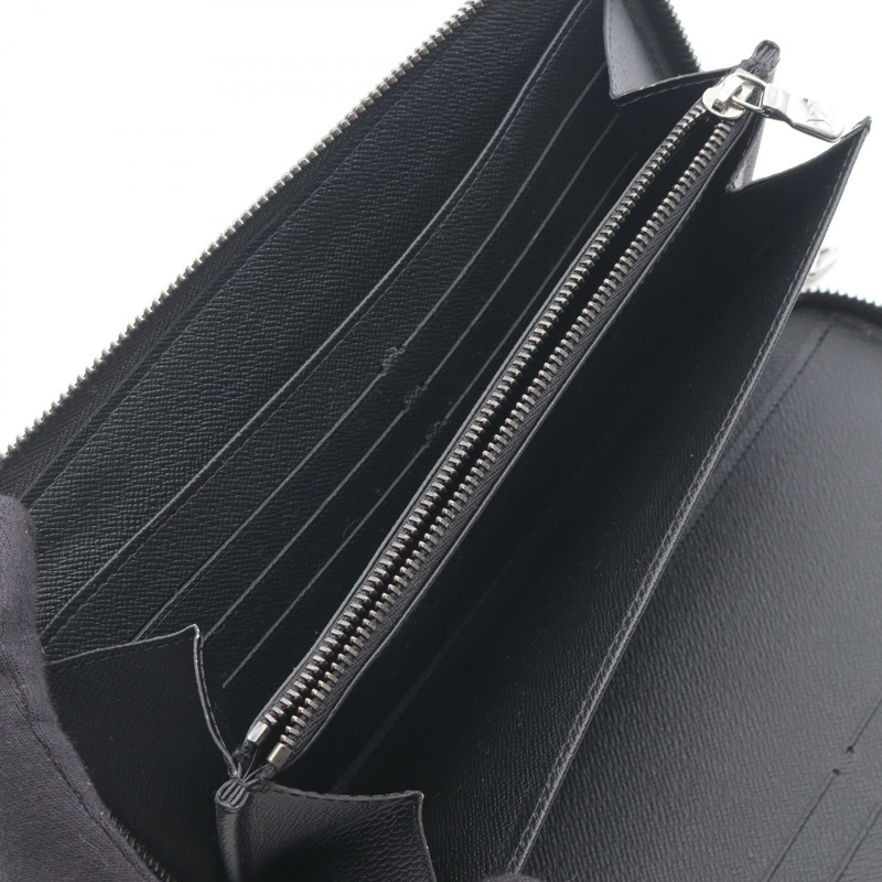 LOUIS VUITTON Zippy Organizer NM 皮夾 M82081 Monogram Eclipse 黑色 二手男款-3