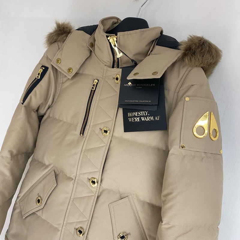 Moose Knuckles -3Q 女款 金標 連帽羽絨服 #XS S M-1