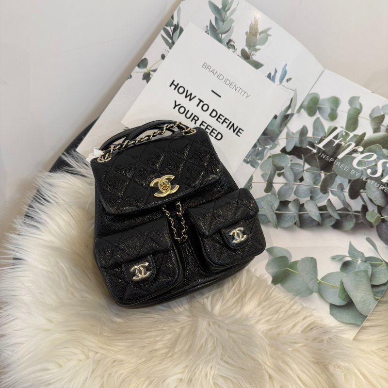 全新 香奈兒 Duma小青蛙後背包-0