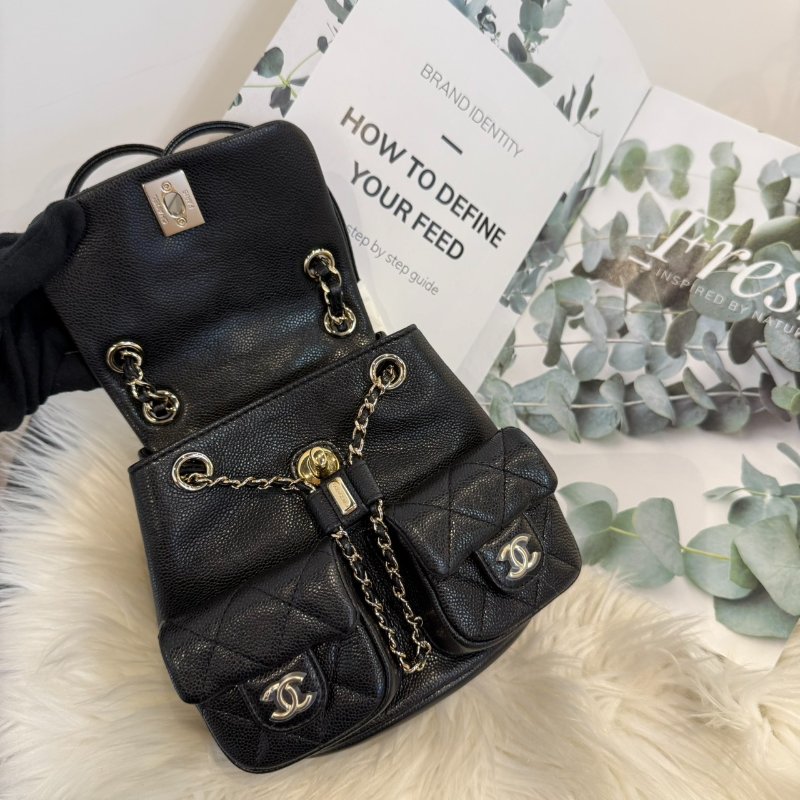 全新 香奈兒 Duma小青蛙後背包-3