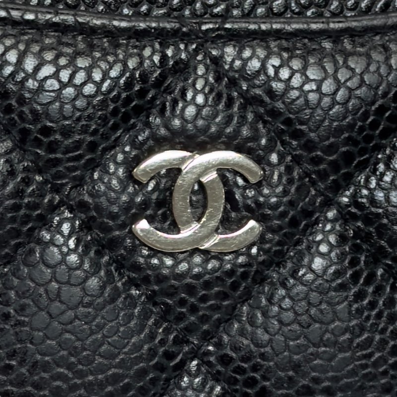 CHANEL CC 荔枝皮 卡包-1