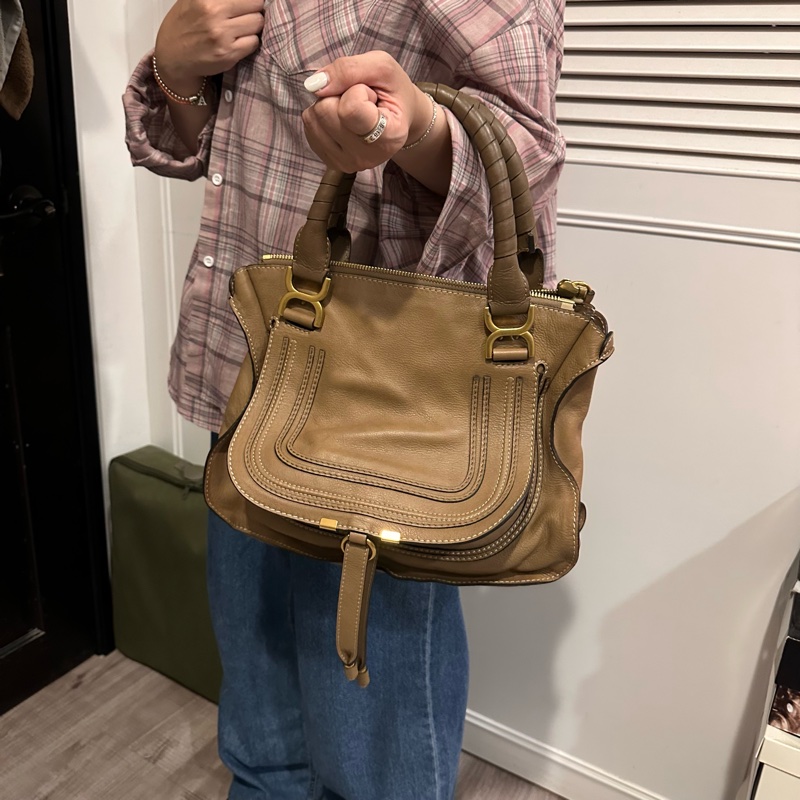 二手狀況良好chloe經典Marcie牛皮IT Bag-15