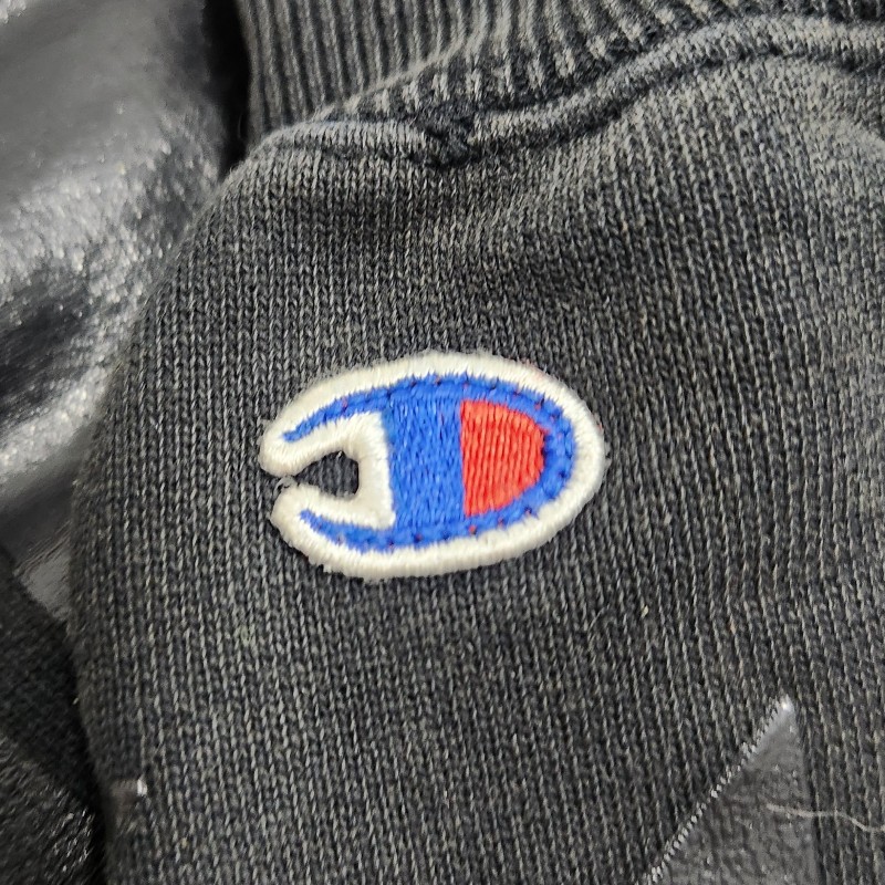 Off-White x Champion聯名款 做舊破壞帽T-4