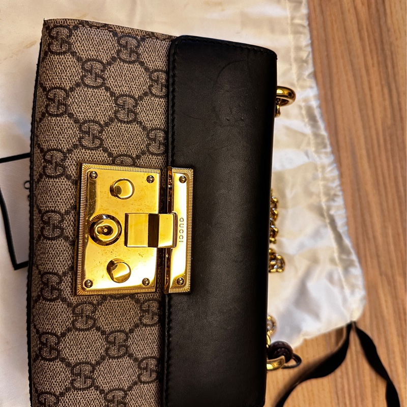Gucci padlock金扣鏈條包-0