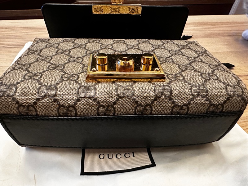 Gucci padlock金扣鏈條包-8