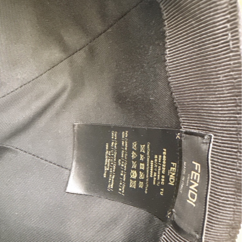 Fendi 黑色棒球墨鏡帽🖤全新-6