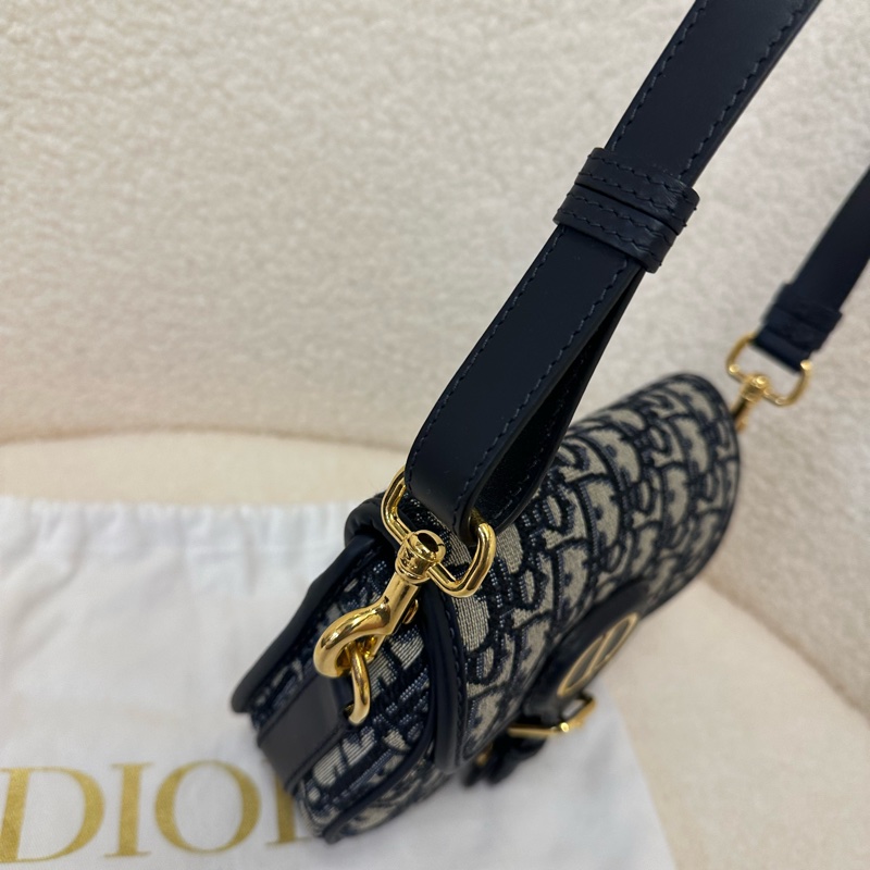 ior迪奧Bobby小號老花單肩斜挎包,經典老花配色,-2