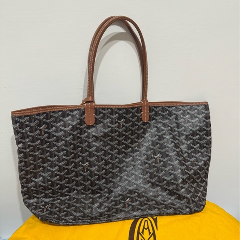Goyard tote經典咖色托特包PM