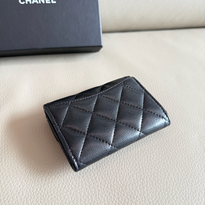 「M.Y精品」 Chanel 小香 雙層卡包 短夾-5