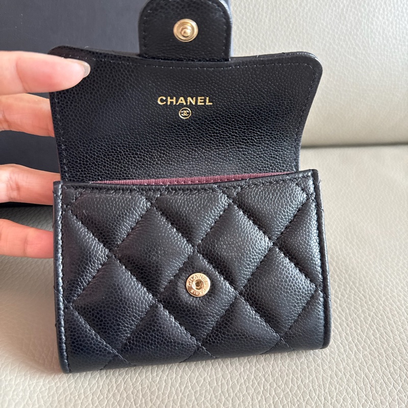 「M.Y精品」 Chanel 小香 雙層卡包 短夾-8
