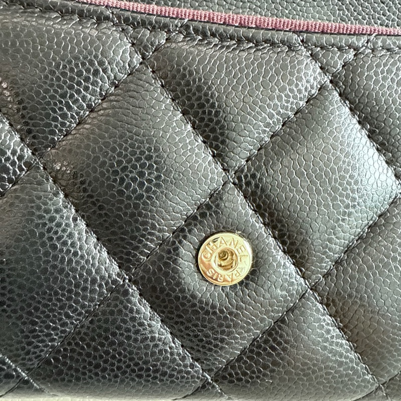 「M.Y精品」 Chanel 小香 雙層卡包 短夾-9