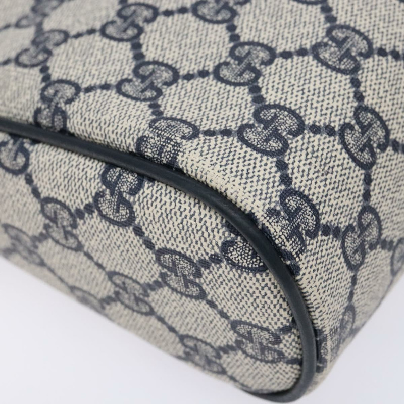 【日本直送】GUCCI GG Supreme Sherry Line 手拿包 PVC 海軍藍/金色 56 01 012 正品 BA5206-13