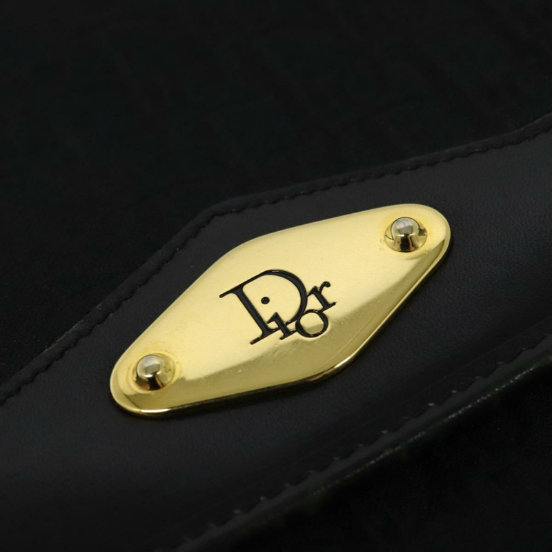 【日本直送】Christian Dior Trotter 帆布鏈條單肩包 黑金 正品 yk19482-16