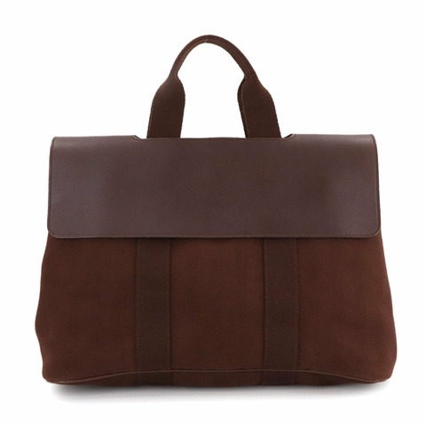 Hermes Hermès Valparaiso MM 手提包採用印花棉佈人字形皮革製成，搭配哈瓦那銀色五金配件。