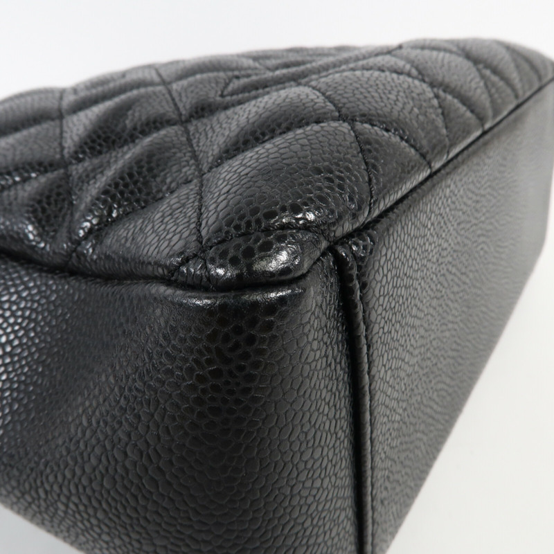 CHANEL 牛皮皮革Shoulder Bag 金扣鏈帶肩背袋-8