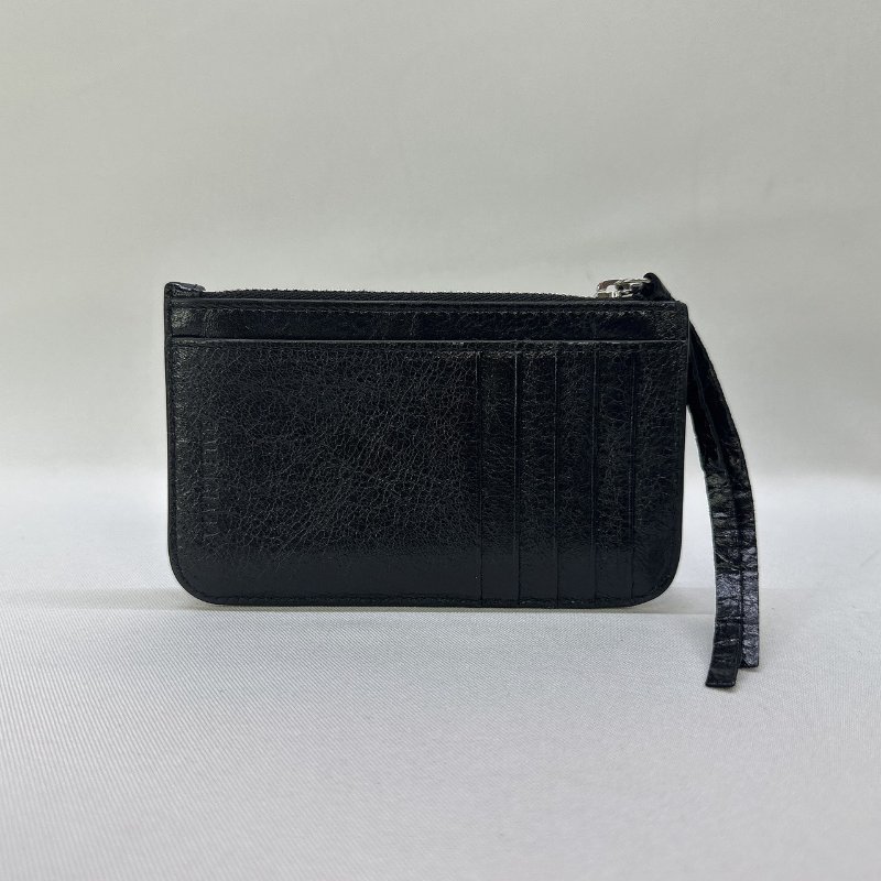 BALENCIAGA Cagole鉚釘拉鍊卡夾-1