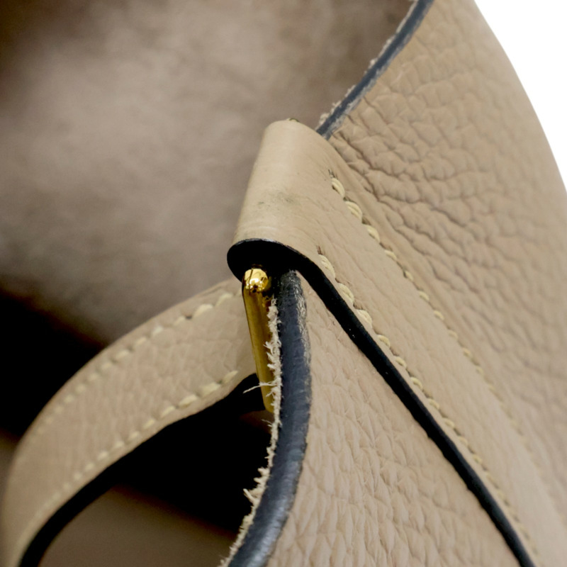 餅乾色 Taurillon牛皮 Picotin 18 手提包 U刻【HERMES 愛馬仕】 U刻/Trench-13