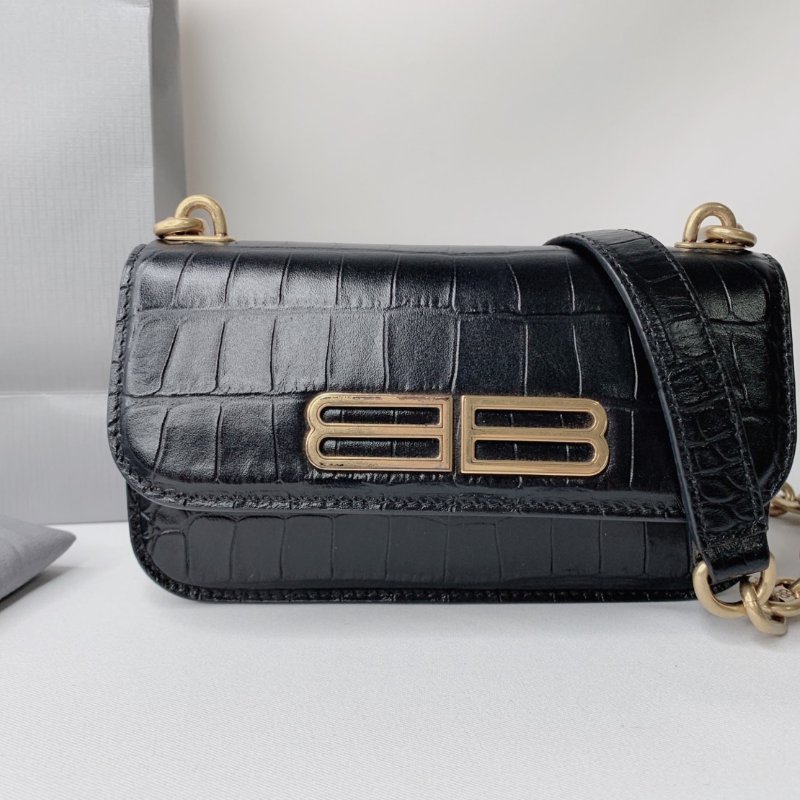 BALENCIAGA Gossip迷你WOC鍊包-0