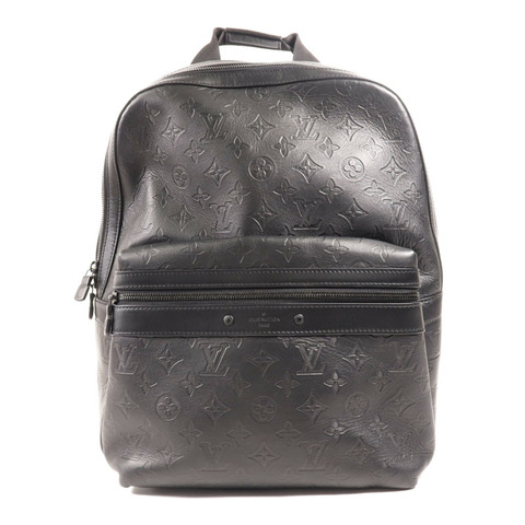 LOUIS VUITTON Monogram Embossed Discovery Backpack銀扣背包