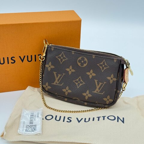 LOUIS VUITTON 路易威登  Pochette Accessoires 麻將包 鏈袋包 M60417｜🈶️原廠盒子/防塵袋