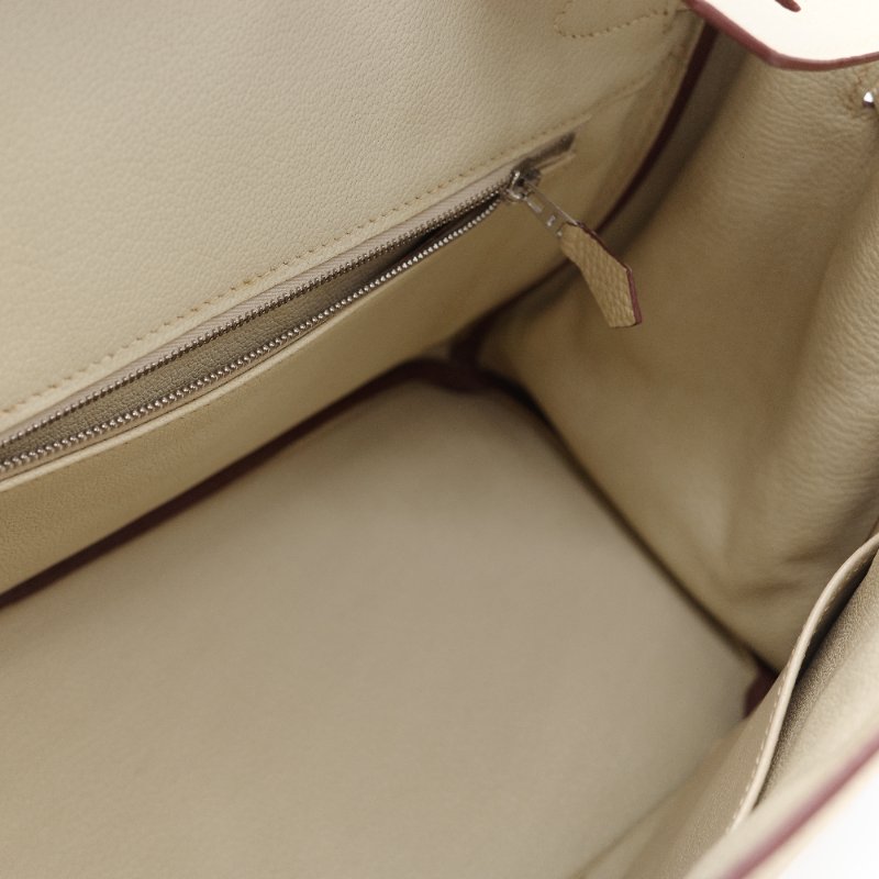 甜價來襲【🌟超🌟級🌟新🌟】Hermès 愛馬仕 Birkin30 BK30 鉑金包 香草色 淺米 TC牛皮 銀扣 手提包 方框K-27